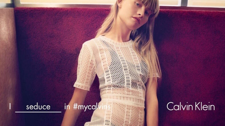 The Model From Calvin Klein S Controversial Up Skirt Ad Speaks Out