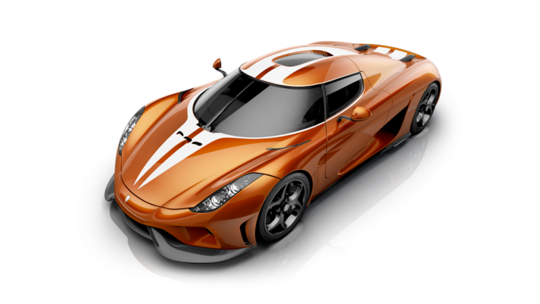 Koenigsegg Regara Mandarine concept