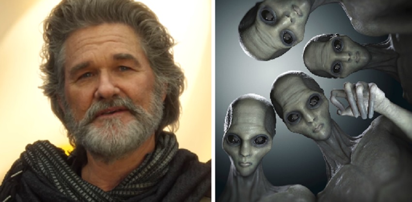 Kurt Russell and aliens