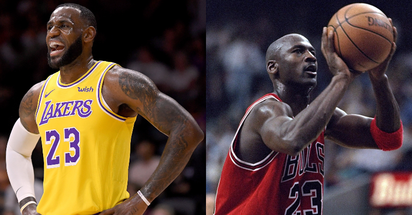 FLOYD MAYWEATHER COMPARES LeBron and Jordan: 'If I have to choose