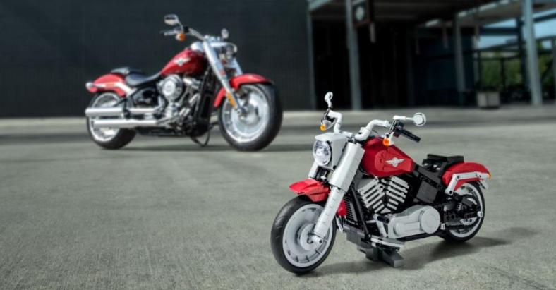 Lego Debuts 1,000-Piece Harley-Davidson Fat Boy Model Set - Maxim