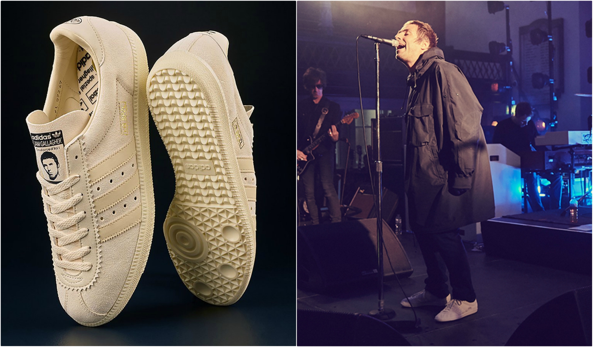 Exclusivo Groenlandia rosario Liam Gallagher Teams With Adidas for Limited Edition 'LG Spezial' Sneakers  - Maxim