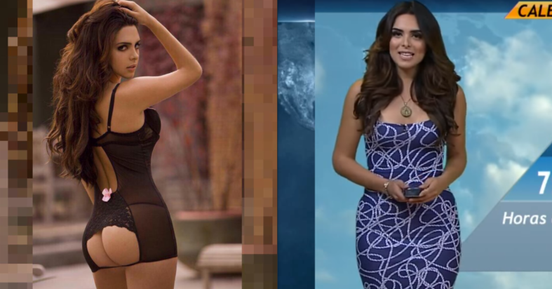 You Need To See Sexy Mexican Weather Girl Lluvia Carrillos Smoldering