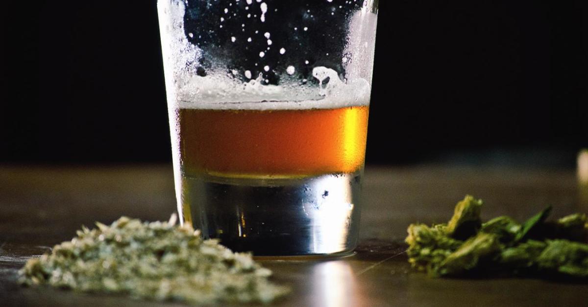 marijuana beer promo