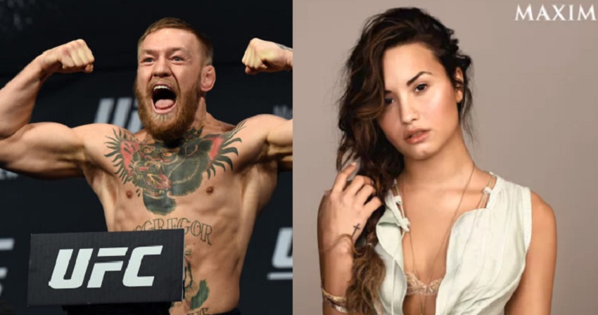 Conor McGregor and Demi Lovato