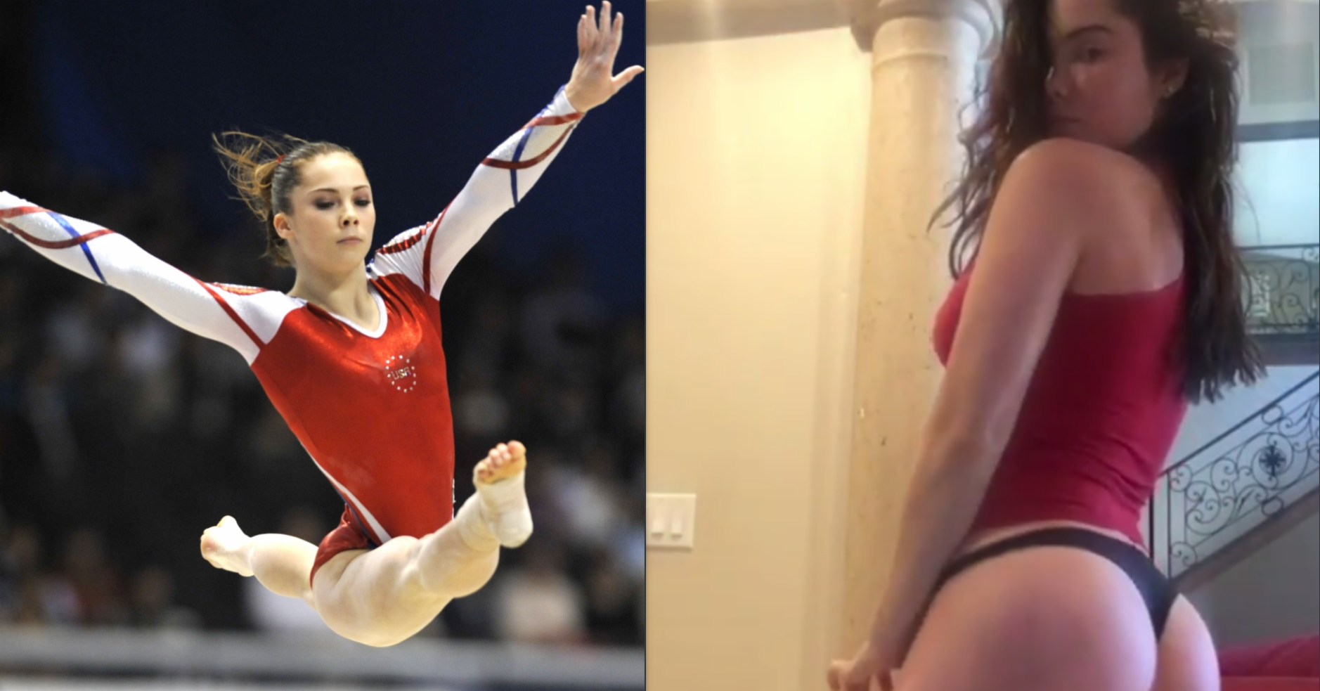 Watch Olympic Medalist Mckayla Maroney Flaunt Her Curvy Backside For