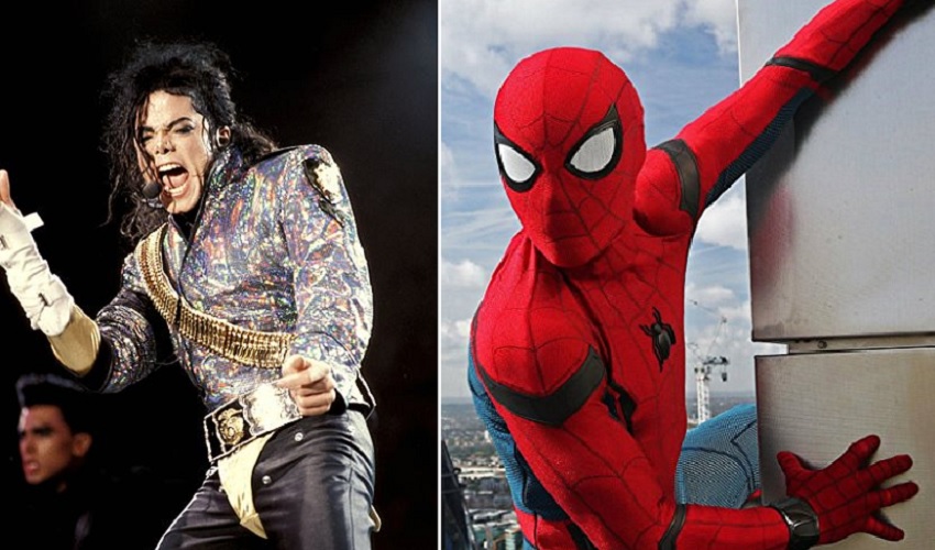 Michael jackson deals spiderman