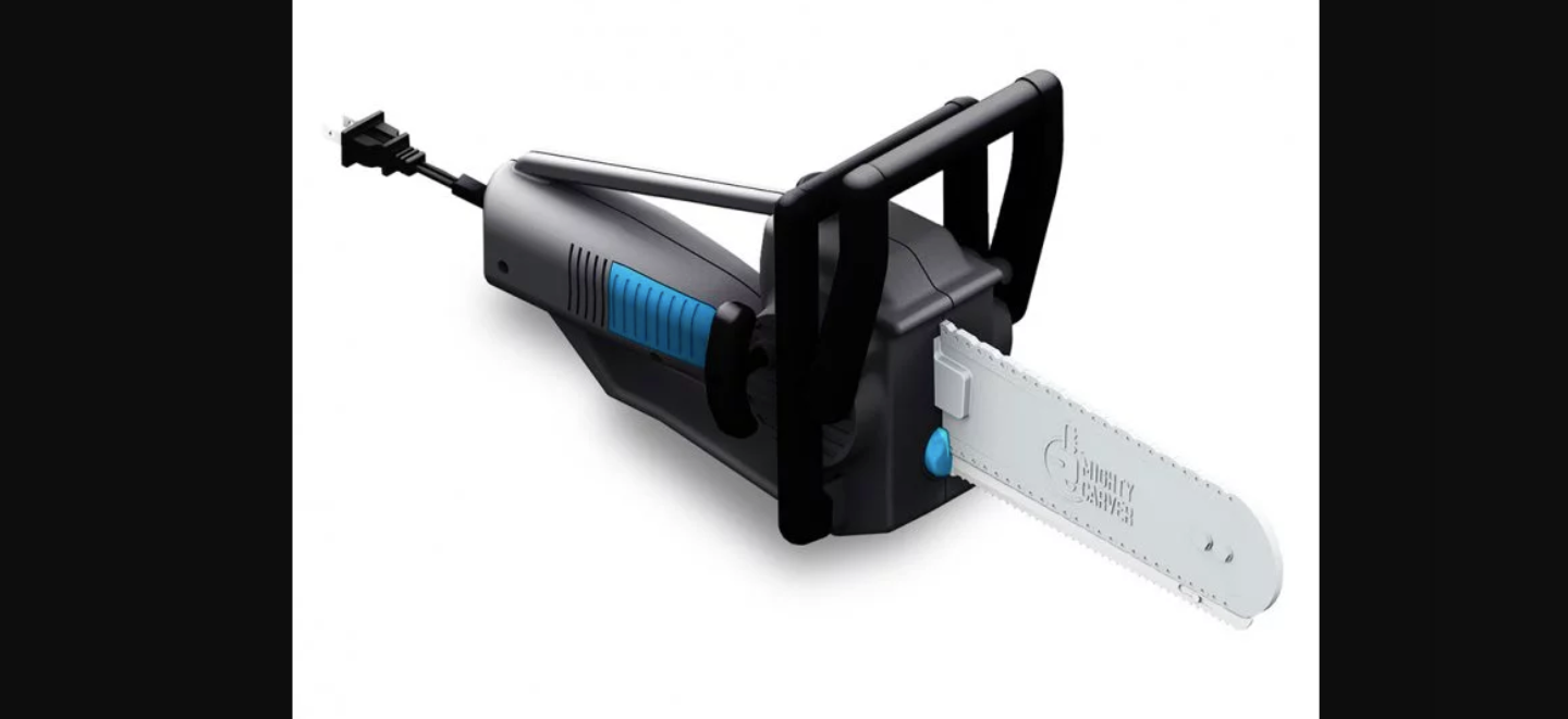 Mighty Carver Chainsaw-Like Electric Carving Knife