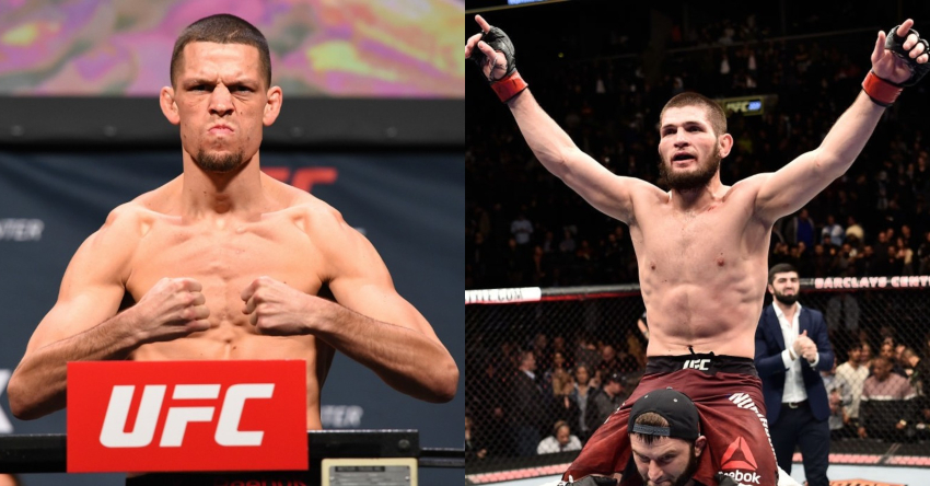 Nate Diaz Khabib Nurmagomedov