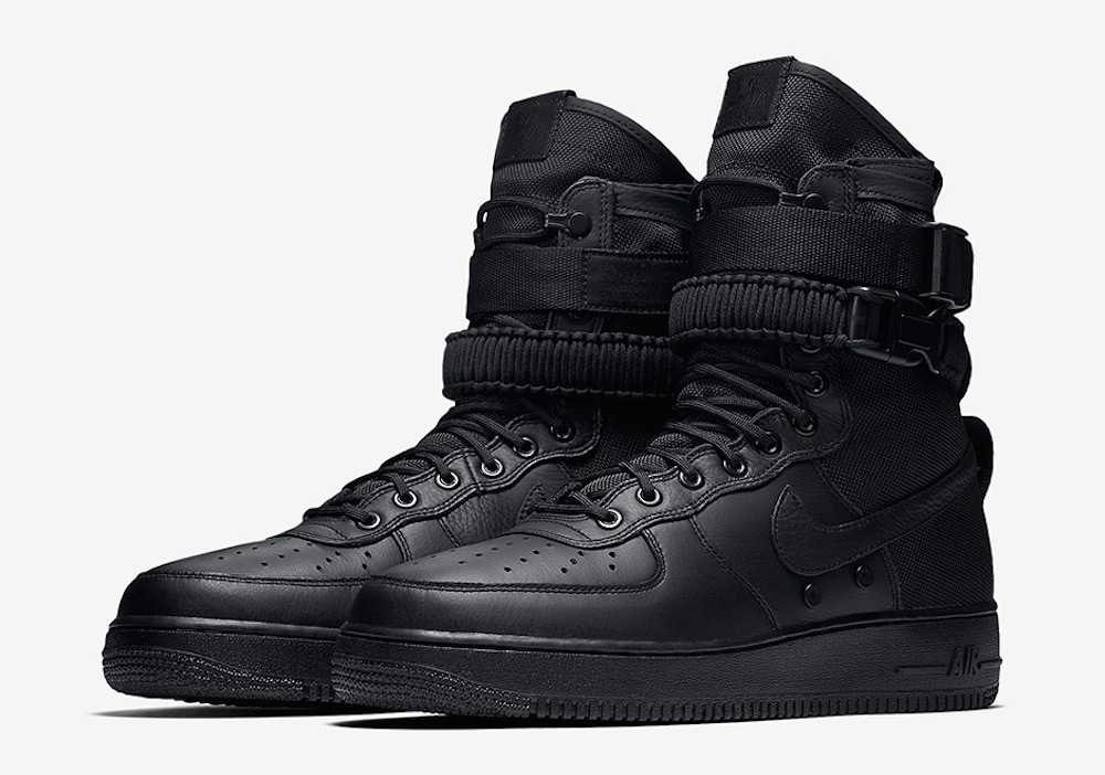 gevaarlijk Dwingend Mijlpaal Triple-Black Nike SF Air Force 1 Is The Extreme High Top You Never Knew You  Needed - Maxim