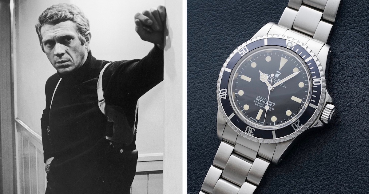 You Can Now Own Steve McQueen's Rolex Submariner - Maxim