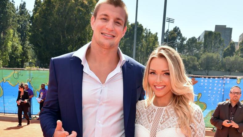 Rob Gronkowski Camille Kostek Promo