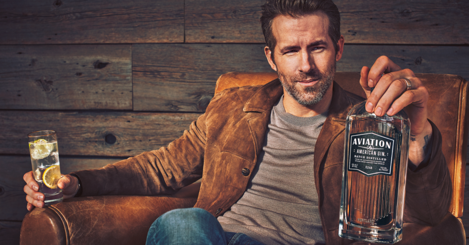 Ryan Reynolds Sells Aviation Gin Brand For 610 Million Maxim 