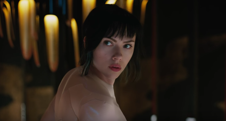 Scarlett Johansson in Ghost in the Shell