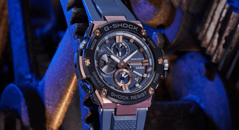 G Shock s Rugged New Rose Gold G Steel Is Ready For Anything Maxim