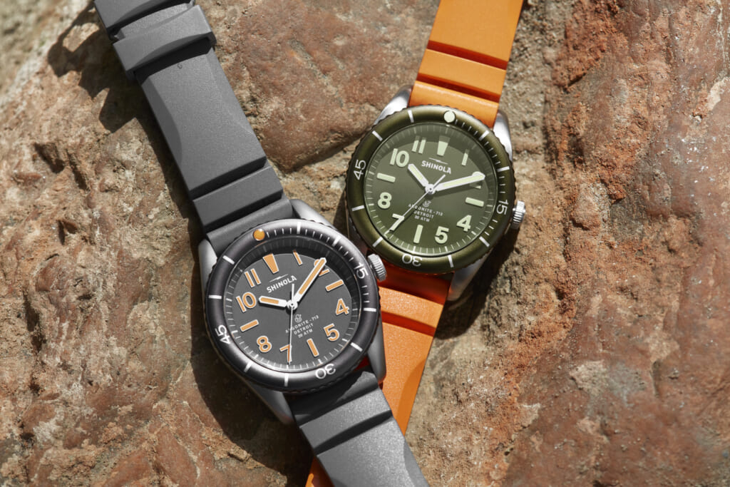 This Handsome Shinola Dive Watch Now Comes In Two New Colors - Maxim