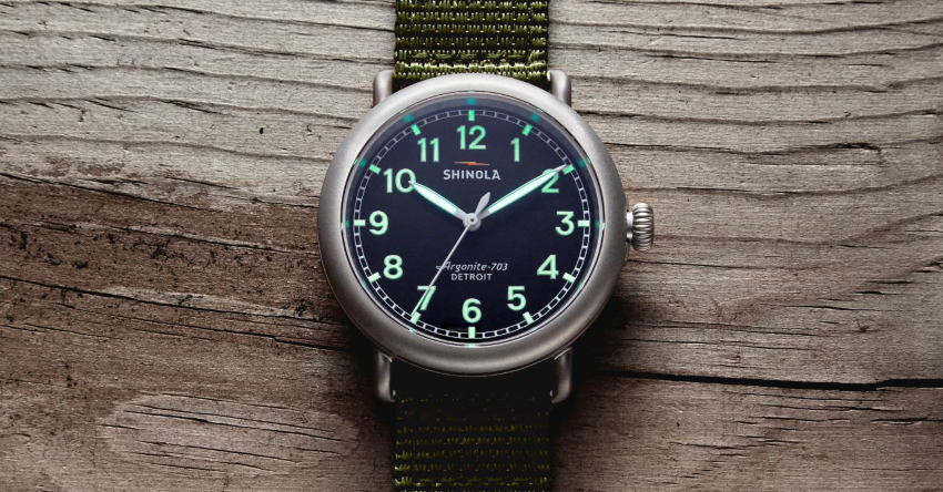 Shinola Transforms The Runwell Into a Rugged Field Watch Maxim