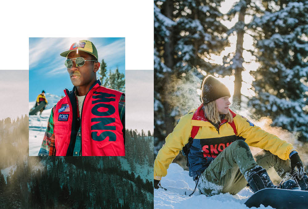 ralph lauren drop film ahead of their classic 90s snowboarding gear  re-release