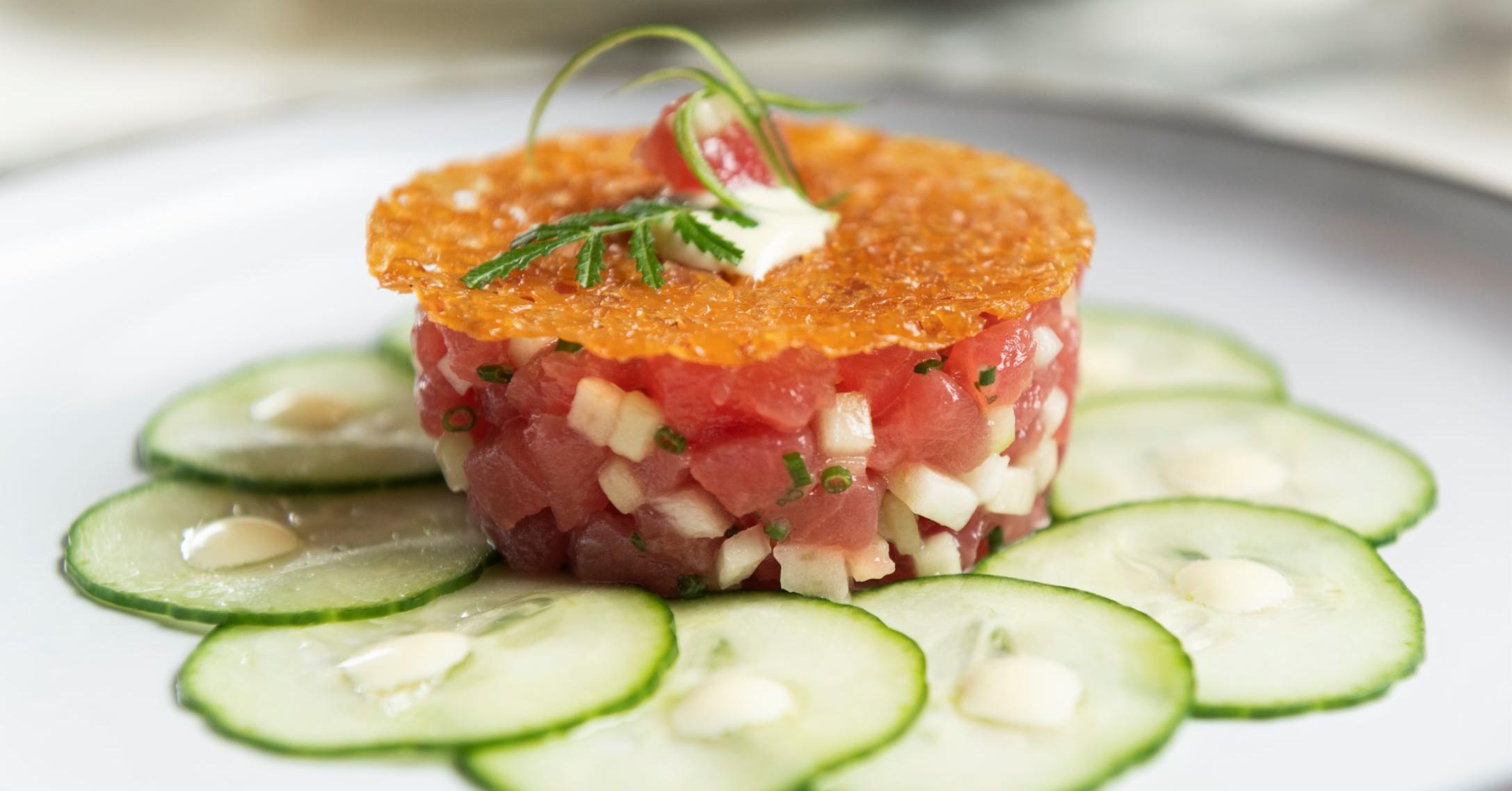 spicy tuna tartare Baccarat Hotel Promo