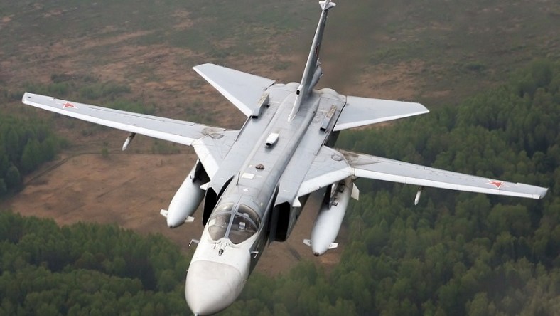 Russian Su-24 fighter Wikimedia