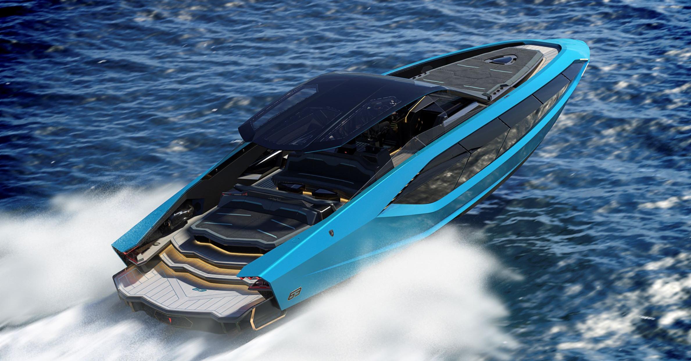 lamborghini yacht max speed