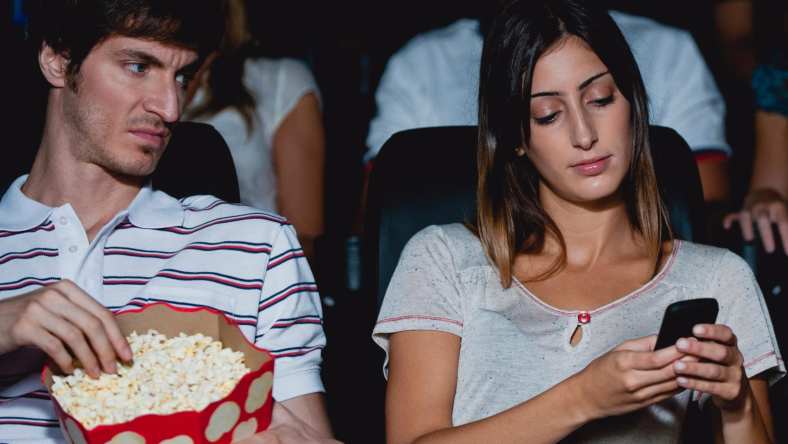 Texting During Movie