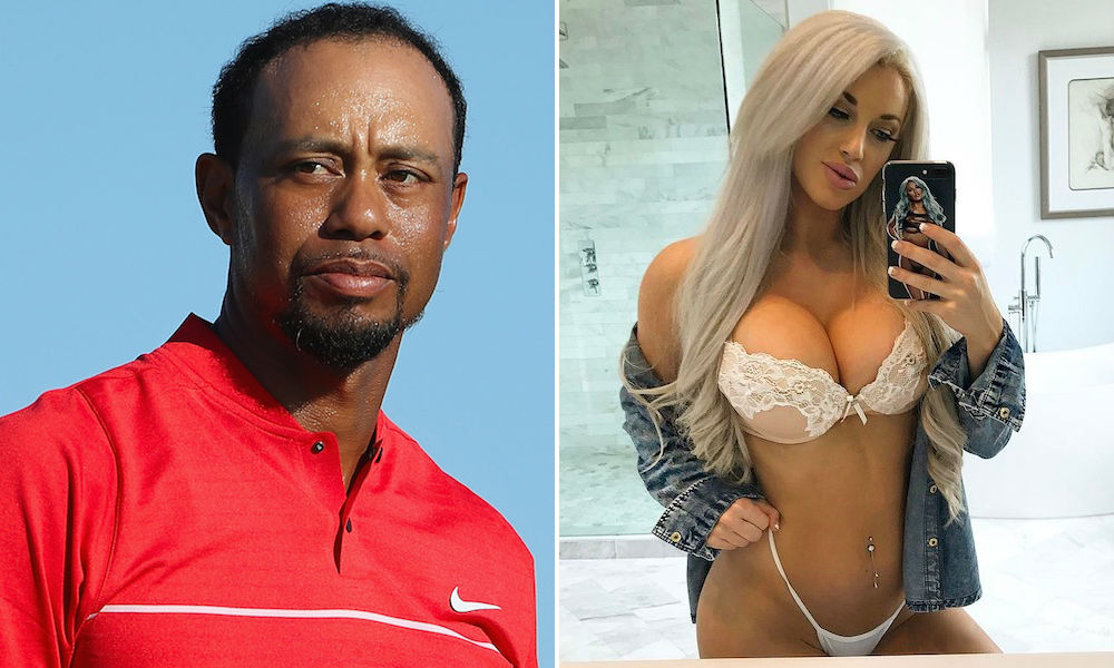 If he wasn't actually with Laci Kay Somers this weekend, Tiger no ...