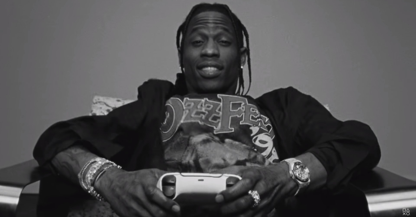 Travis Scott PlayStation 5 Promo