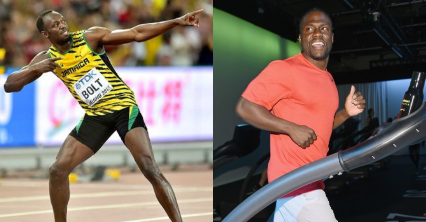 Usain Bolt Kevin Hart