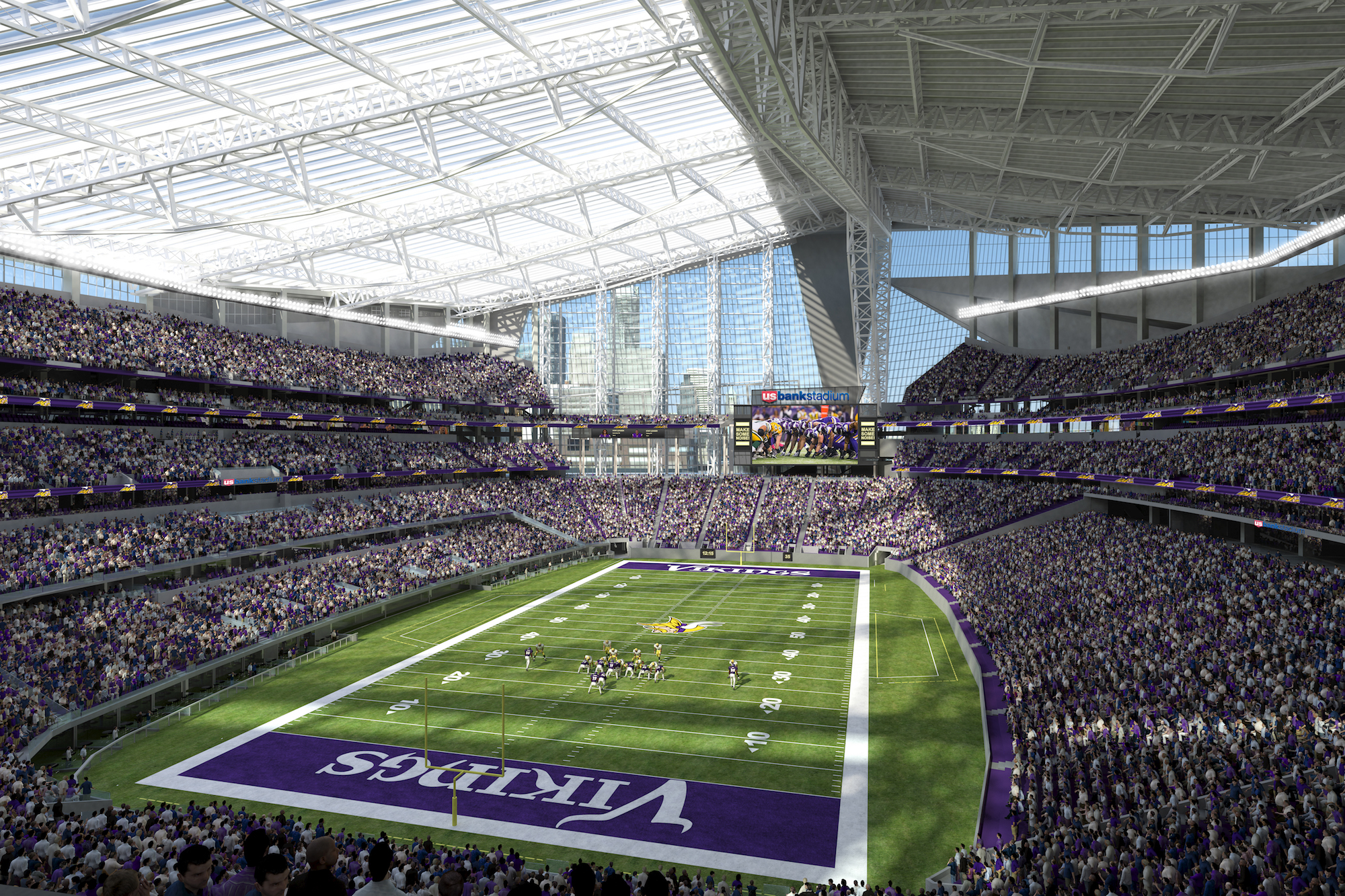 Inside the NFL's Most Technologically and Architecturally Advanced Stadium  - Maxim