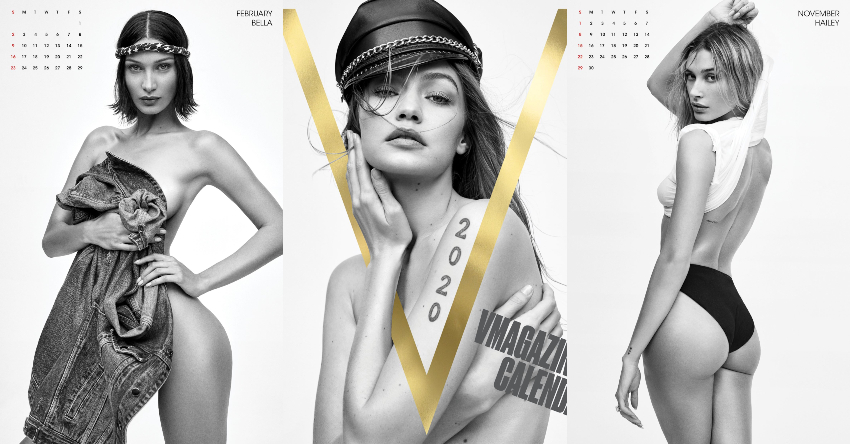 V Magazine 2020 Calendar Promo 2