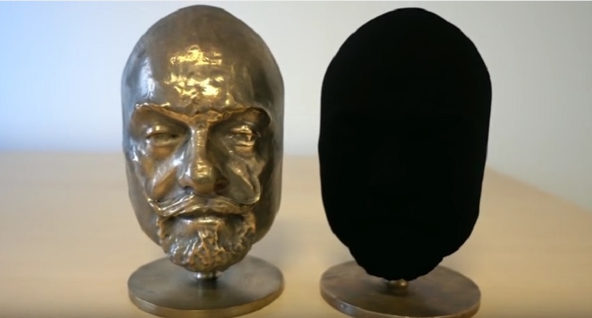 Vantablack video grab