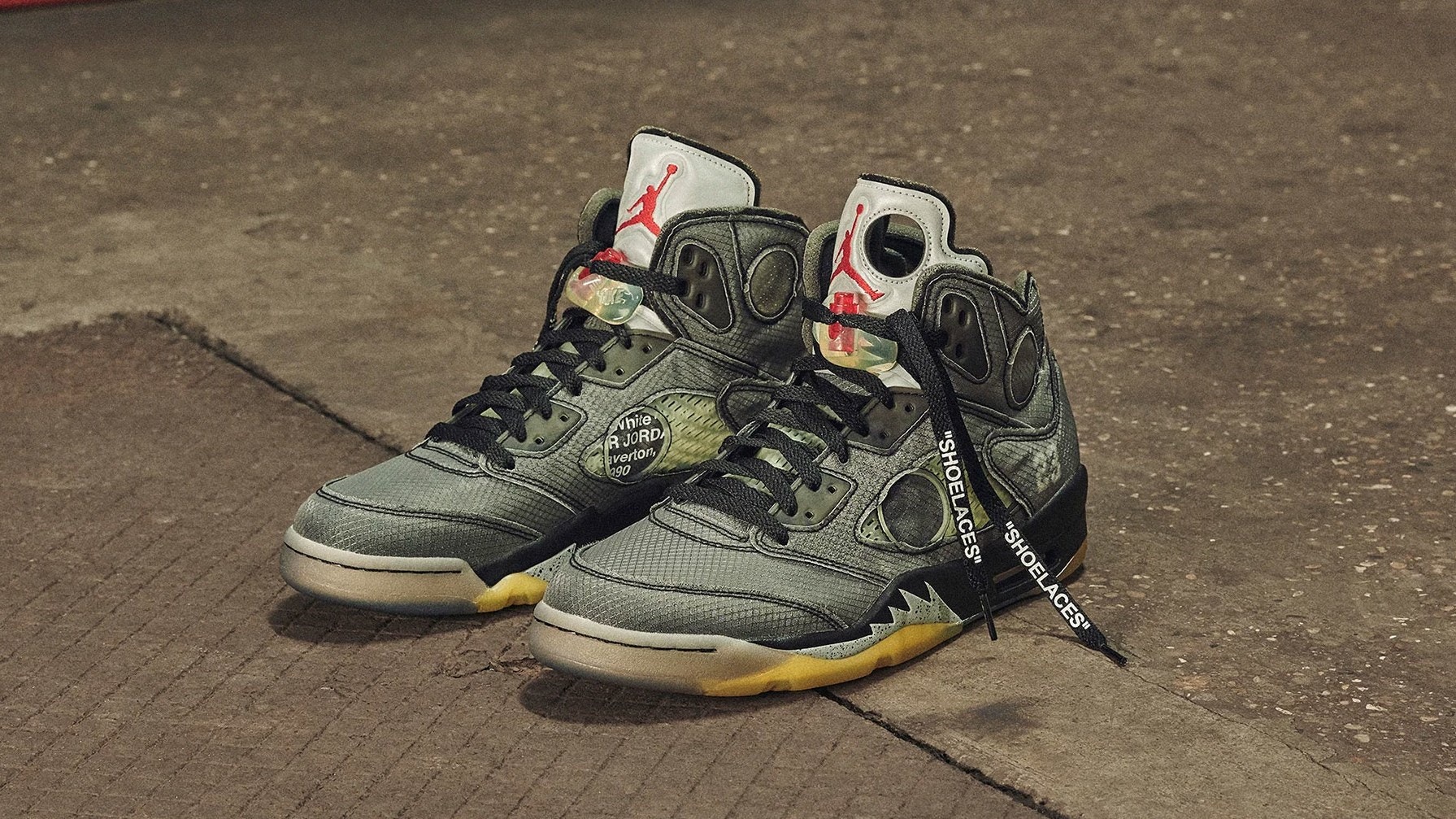 Designer Virgil Abloh Debuts Air Jordan V Special Edition Maxim 0664