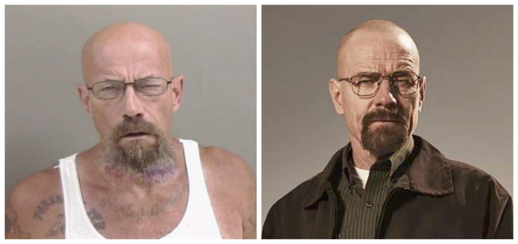 Walter White Lookalike's Viral Mugshot Has 'Breaking Bad' Fans Seeing ...