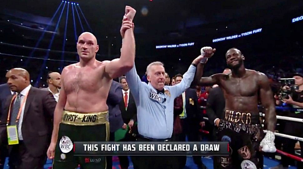 Deontay Wilder and Tyson Fury Fight to Controversial Draw, Both Call