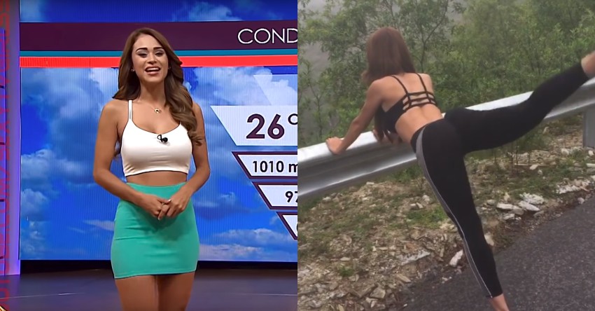 Mexico\'s Hottest Weather Girl Videos Yanet Garcia Workout Maxim Must-Watch Just Dropped 