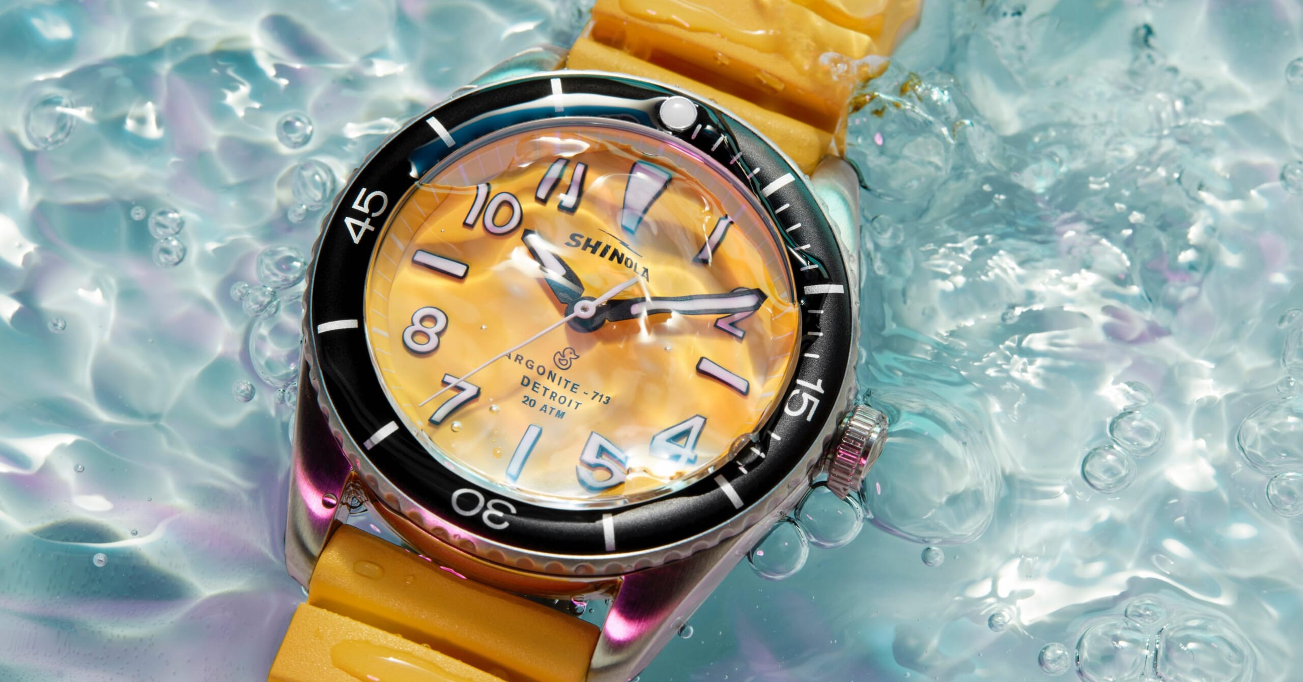 yellow shinola duck promo