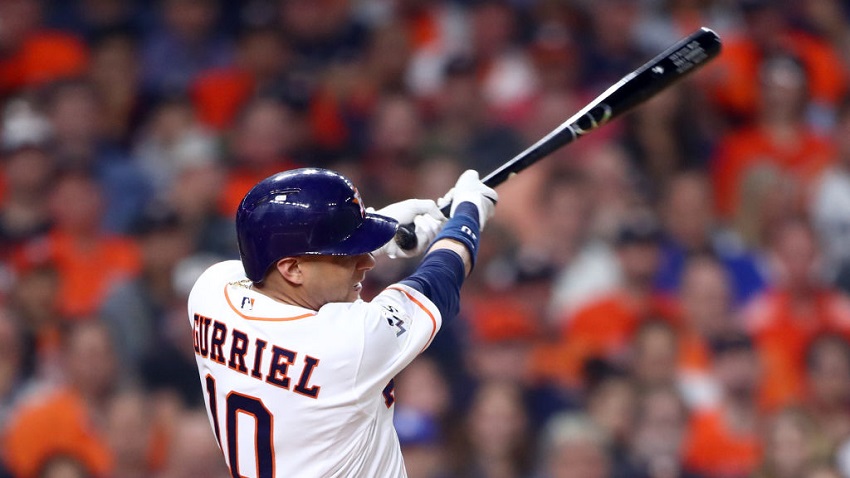 Video: Is Astros' Yuli Gurriel making racist gesture about Dodgers' Yu  Darvish? – Daily News