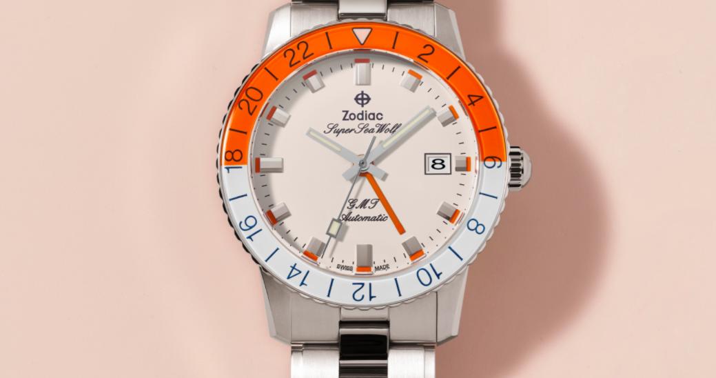 Zodiac Launches Limited Edition New Super Sea Wolf GMT Dive Watch