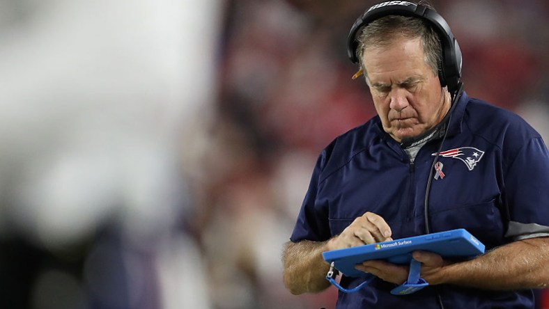 Bill Belichick isn't a big technology fan (Photo: Getty Images/Christian Petersen)