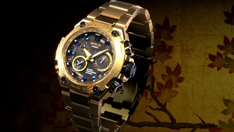 Only 300 MR-G Gold Hammer Tone watches will be made