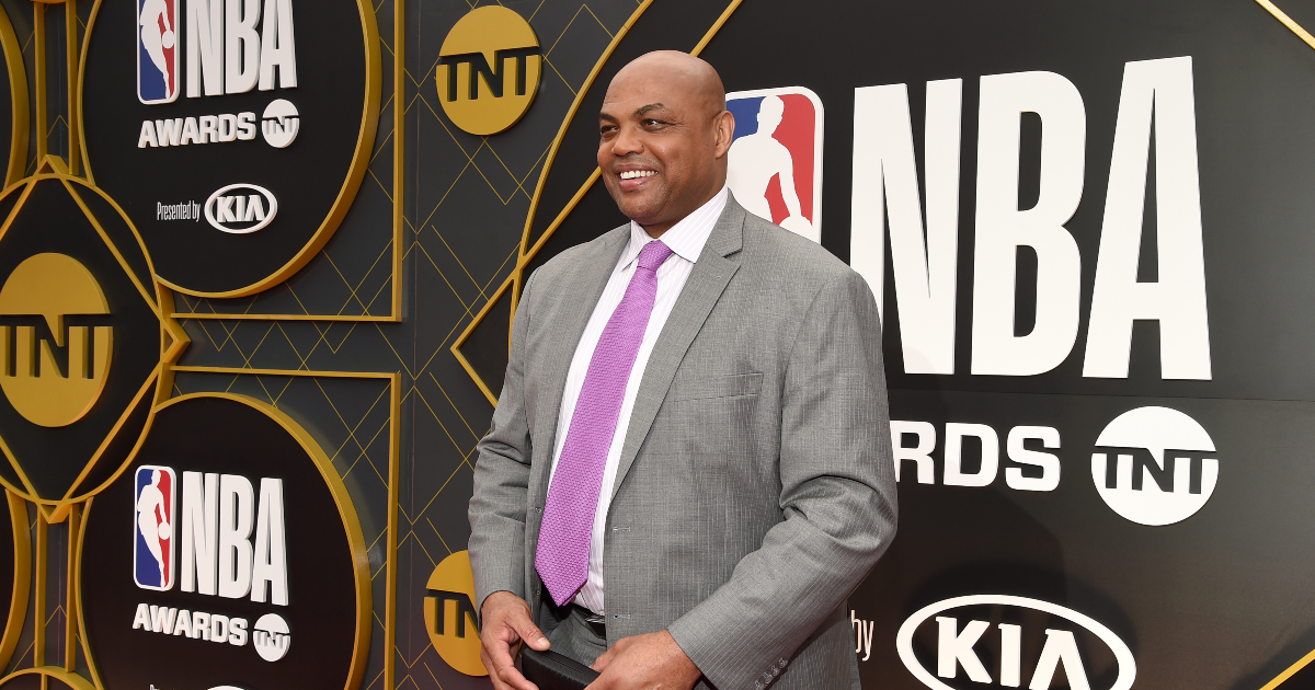 Charles Barkley at the TNT NBA Awards