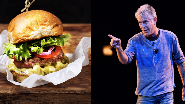 Anthony Bourdain Burger Split Promo