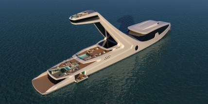 Shaddai superyacht's 125-high elevated master suite (Photo: Gabriele Teruzzi)