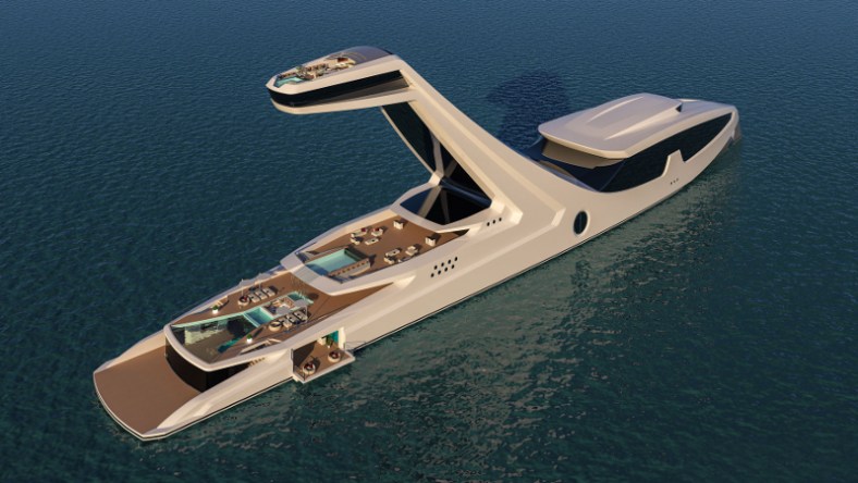 Shaddai superyacht's 125-high elevated master suite (Photo: Gabriele Teruzzi)