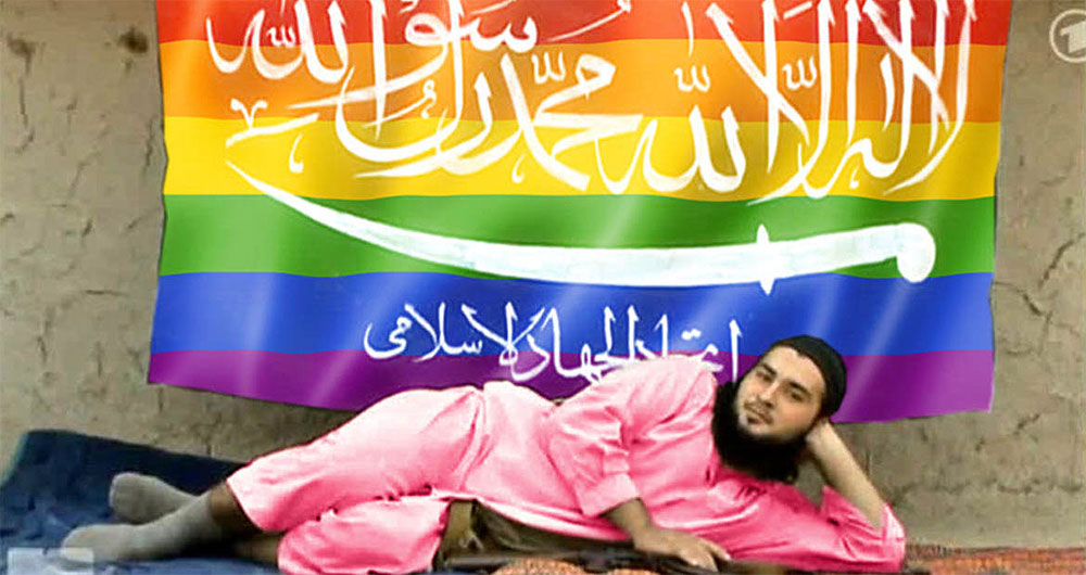 hacked isis twitter gay porn