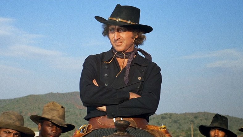 Gene Wilder blazing saddles still