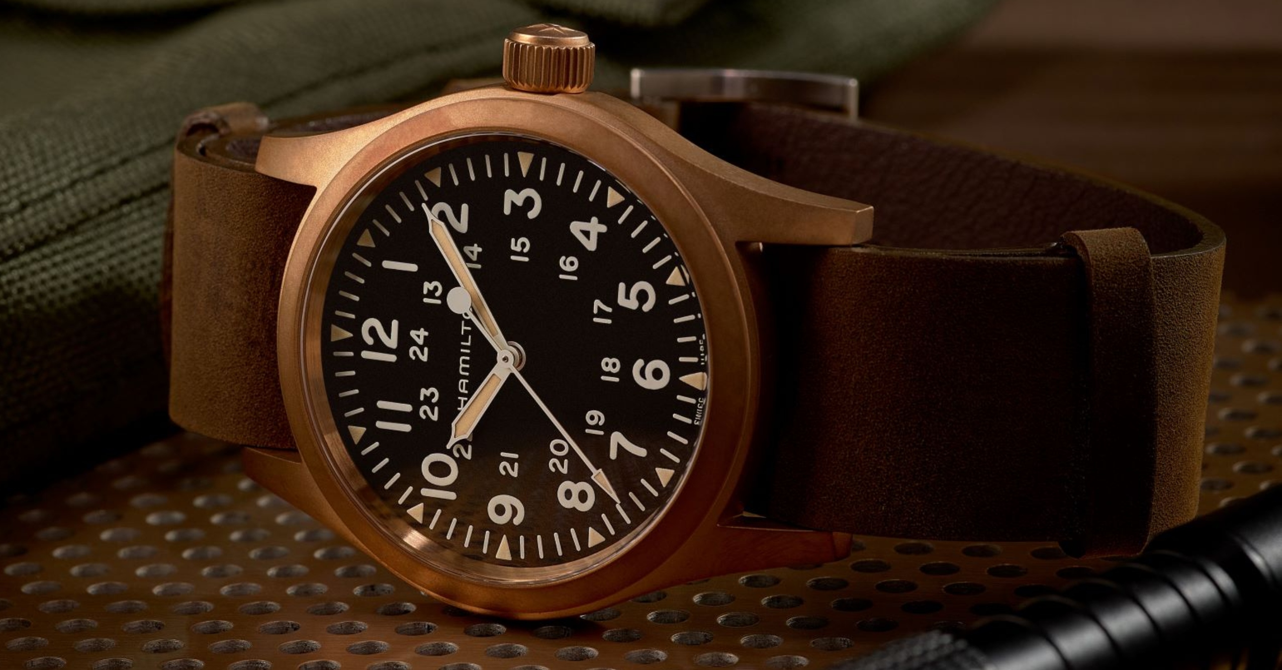 Hamilton Field Mechanical Bronze Promo