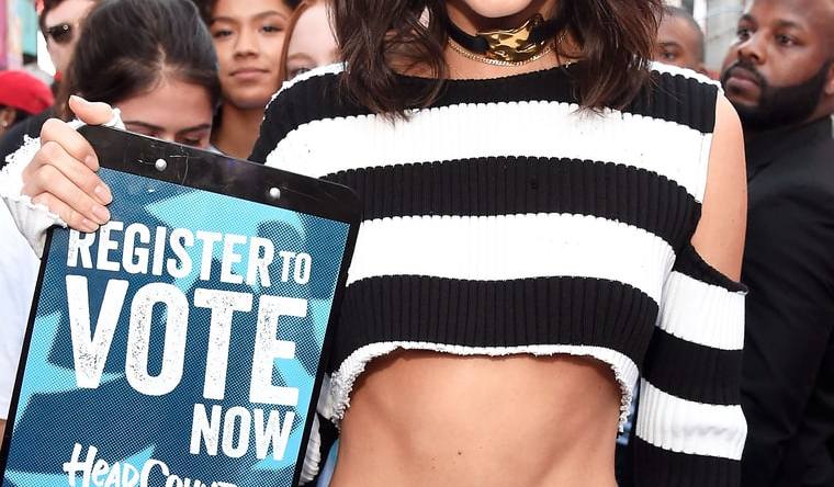 kendal jenner go vote