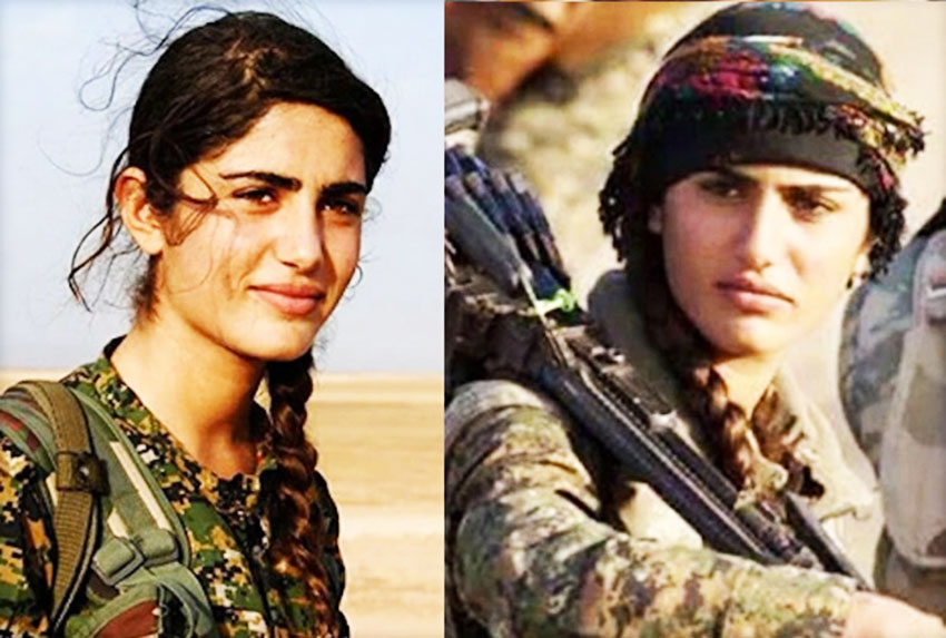 The 'Kurdish Angelina Jolie' Died a Hero's Death Battling ISIS - Maxim